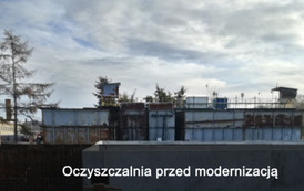 Oczyszczalnia przed modernizacją