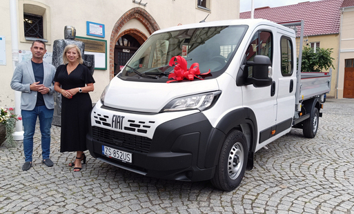 Zdjęcie do Nowy nabytek w Zakładzie Komunalnym w Trzcińsku-Zdroju &ndash; wielozadaniowy FIAT Ducato