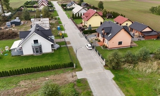 Zdjęcie do Zakończono przebudowę ulicy Wiosennej w Trzcińsku-Zdroju