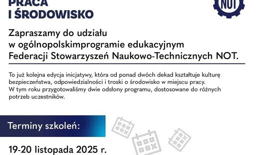 Zdjęcie do Informacja o Programie &bdquo;Bezpieczna Praca i Środowisko 2025"