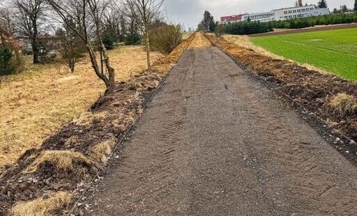 Zdjęcie do Budowa ścieżki rowerowej G&oacute;ralice &ndash; R&oacute;w: Kolejny etap prac za nami