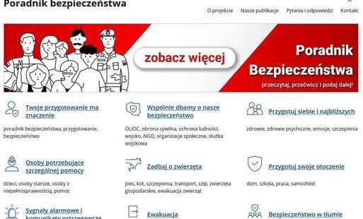 Zdjęcie do Bezpieczeństwo bez barier: &bdquo;Poradnik bezpieczeństwa&rdquo; dostępny w Polskim Języku Migowym (PJM)