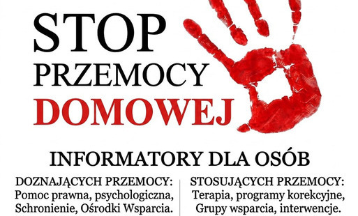 Zdjęcie do Informatory dla os&oacute;b doznających oraz stosujących przemoc domową