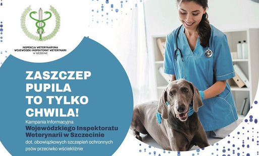 Zdjęcie do   Akcja informacyjna &bdquo;Zaszczep pupila, to tylko chwila&rdquo;