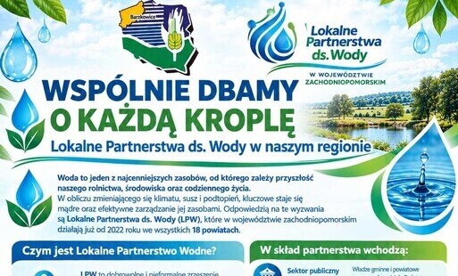 Zdjęcie do Wsp&oacute;lnie dbamy o każdą kroplę! Poznajcie Lokalne Partnerstwa ds. Wody
