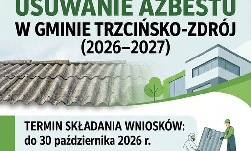 Zdjęcie do NAB&Oacute;R WNIOSK&Oacute;W O USUNIĘCIE AZBESTU