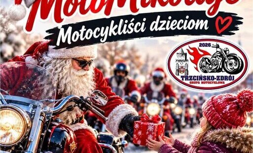 Zdjęcie do MotoMikołaje 2026 &ndash; Motocykliści dzieciom w Trzcińsku-Zdroju!