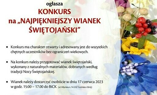 Zdjęcie do Konkurs na &bdquo;Najpiękniejszy Wianek Świętojański"