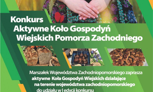 Zdjęcie do Konkurs pn. &bdquo;Aktywne Koło Gospodyń Wiejskich Pomorza Zachodniego&rdquo;