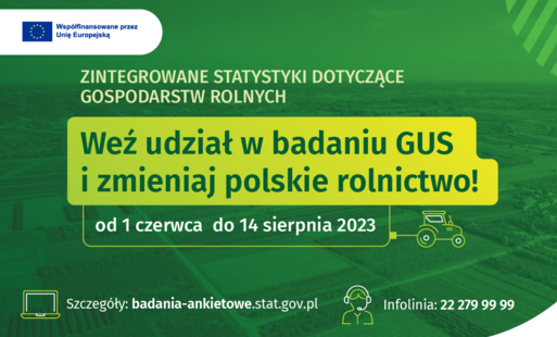 Zdjęcie do Zintegrowane statystyki dotyczące gospodarstw rolnych (R-SGR)