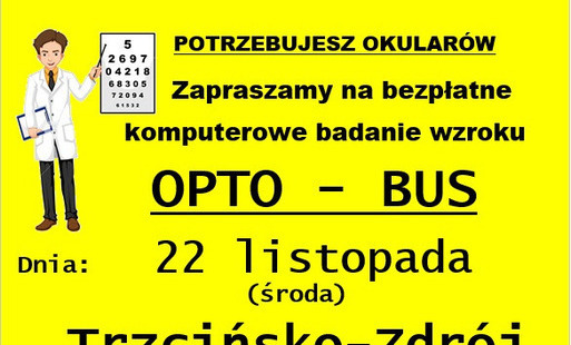 Zdjęcie do Zapraszamy na bezpłatne komputerowe badania wzroku