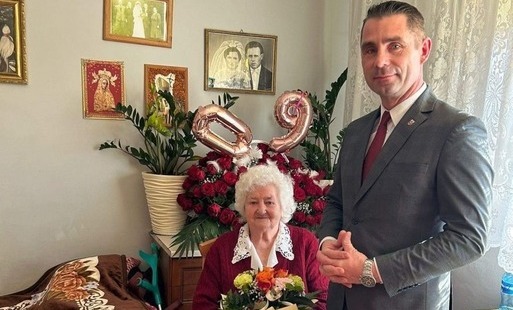 Zdjęcie do Jubileusz: Pani Zofia obchodziła 90-te urodziny